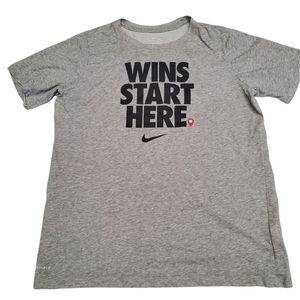 Nike Wins Start Here Tshirt!